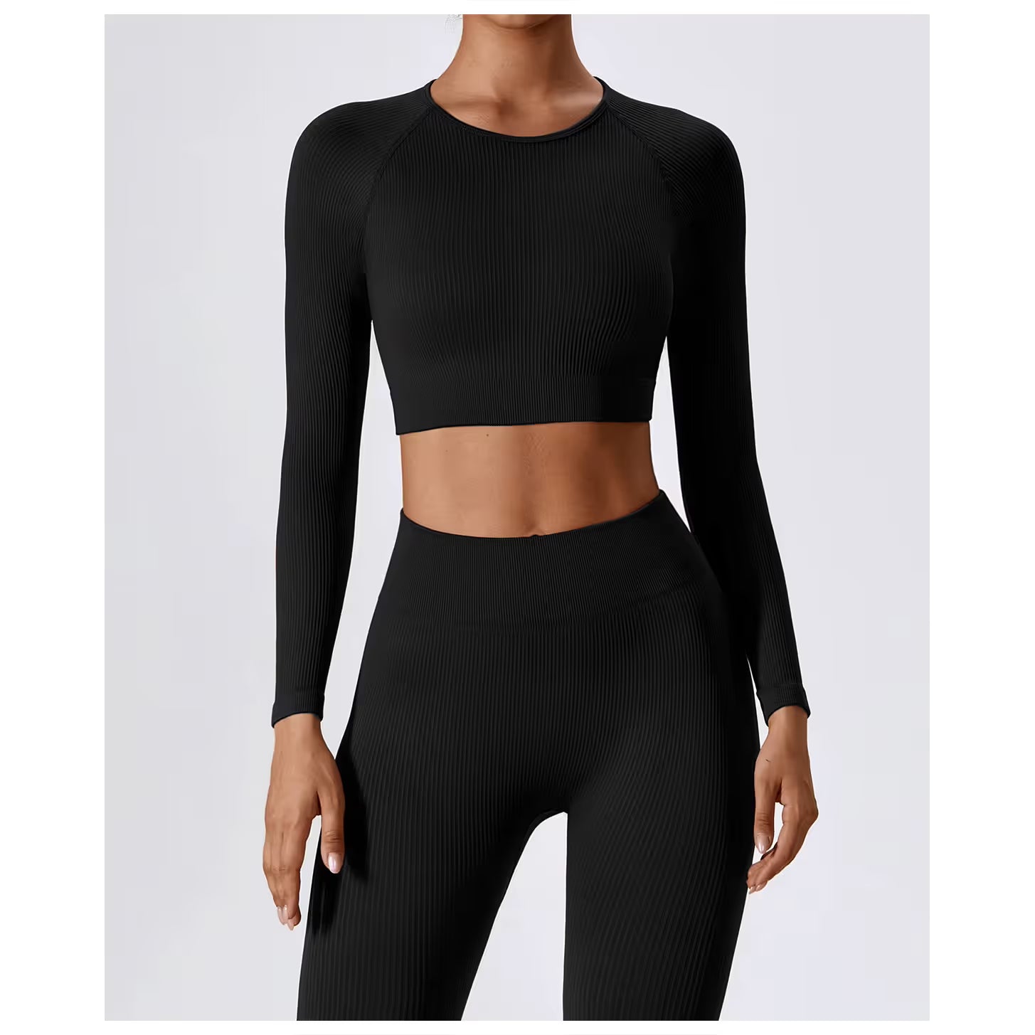 The Clara Long Sleeve Crop Top