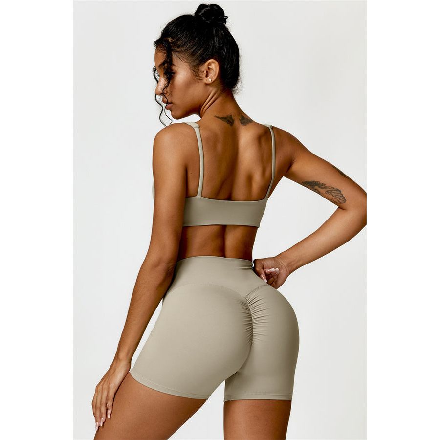 The Scrunch High Waist Shorts