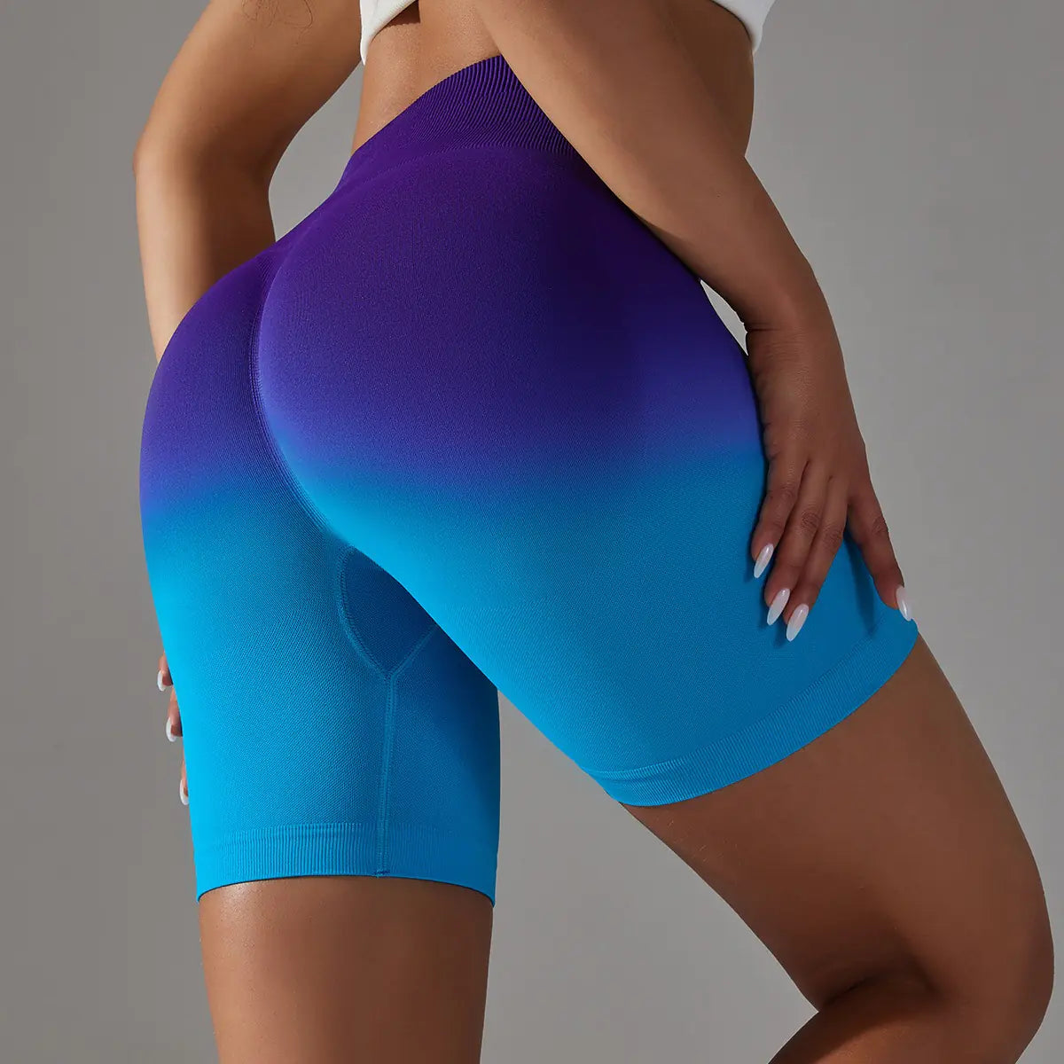 The Gradient High Waist Shorts