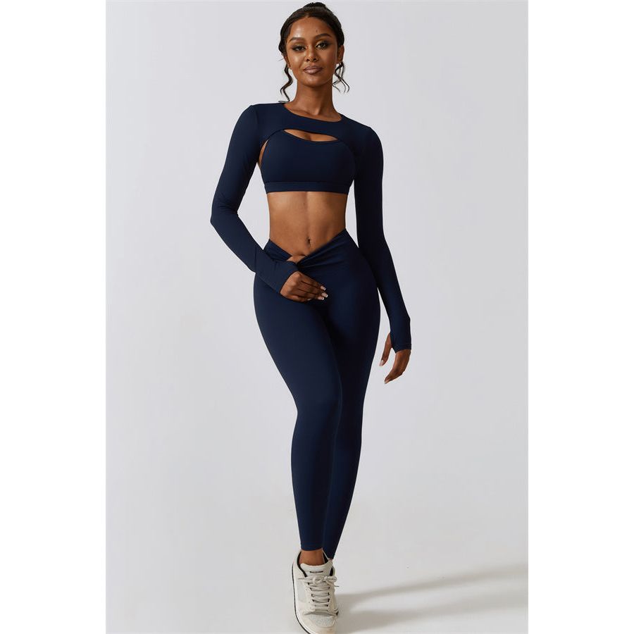 NOVA Crop Top Leggings 2-Piece Set