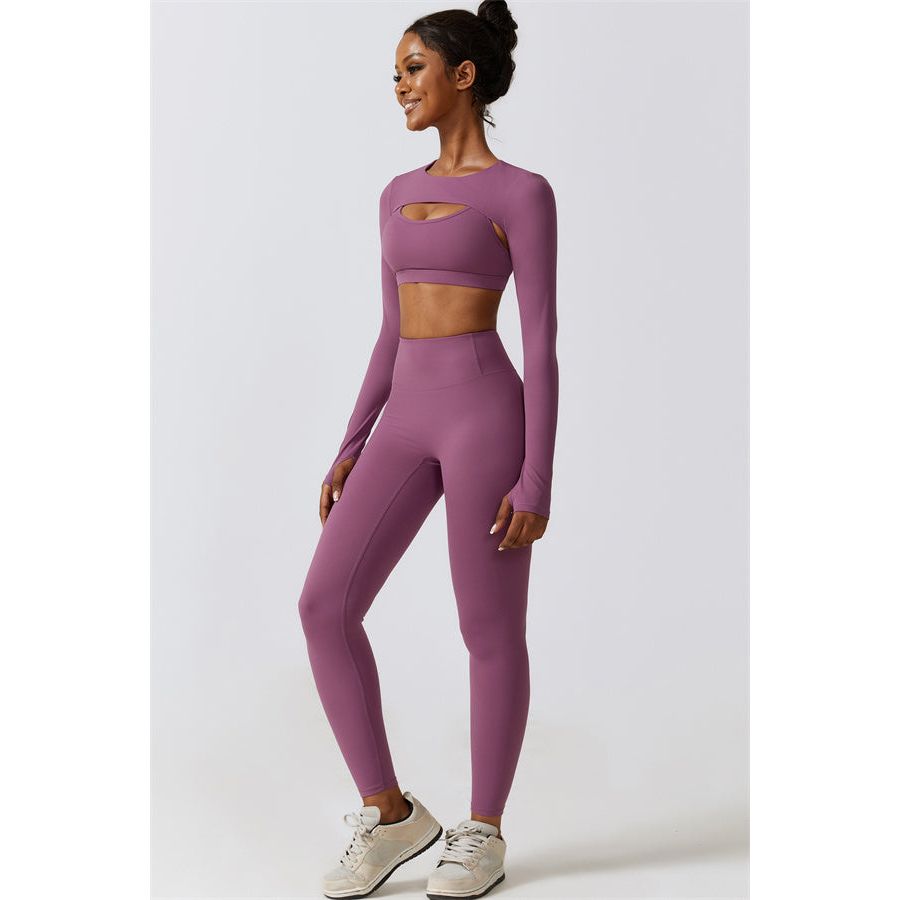 NOVA Crop Top Leggings 2-Piece Set