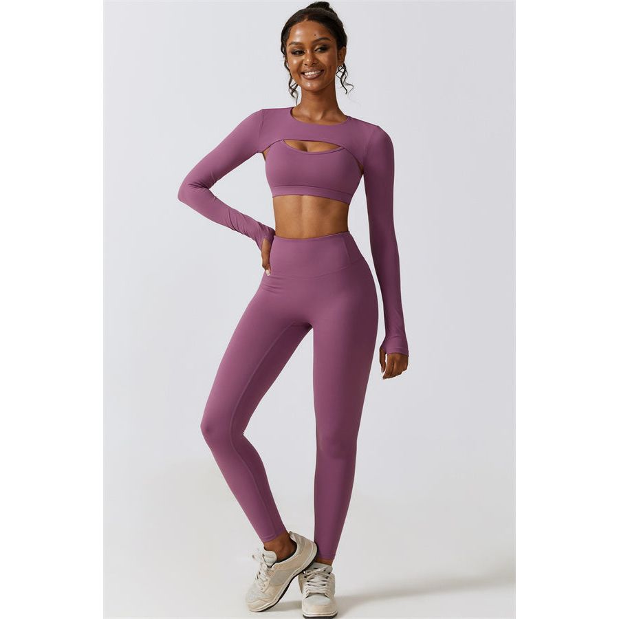 NOVA Crop Top Leggings 2-Piece Set