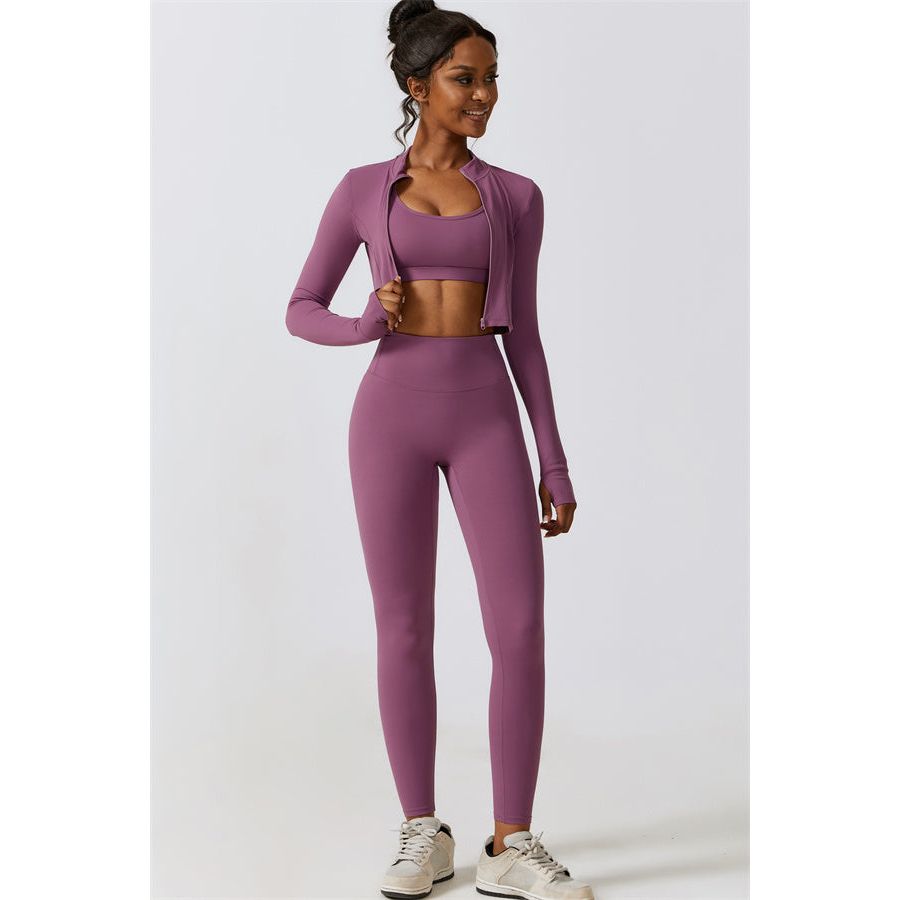 NOVA Jacket Bra Leggings 3-Piece Set