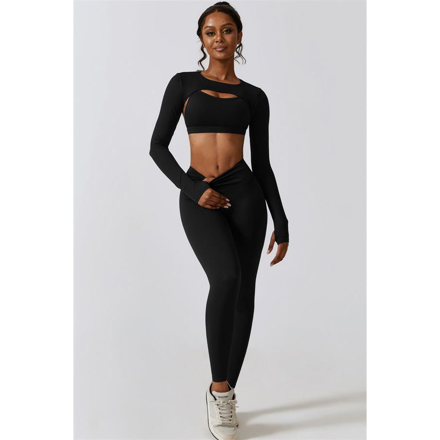 NOVA Crop Top Leggings 2-Piece Set