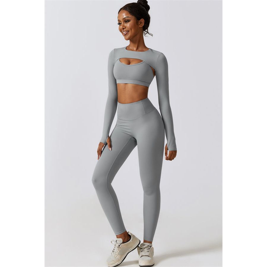NOVA Crop Top Leggings 2-Piece Set