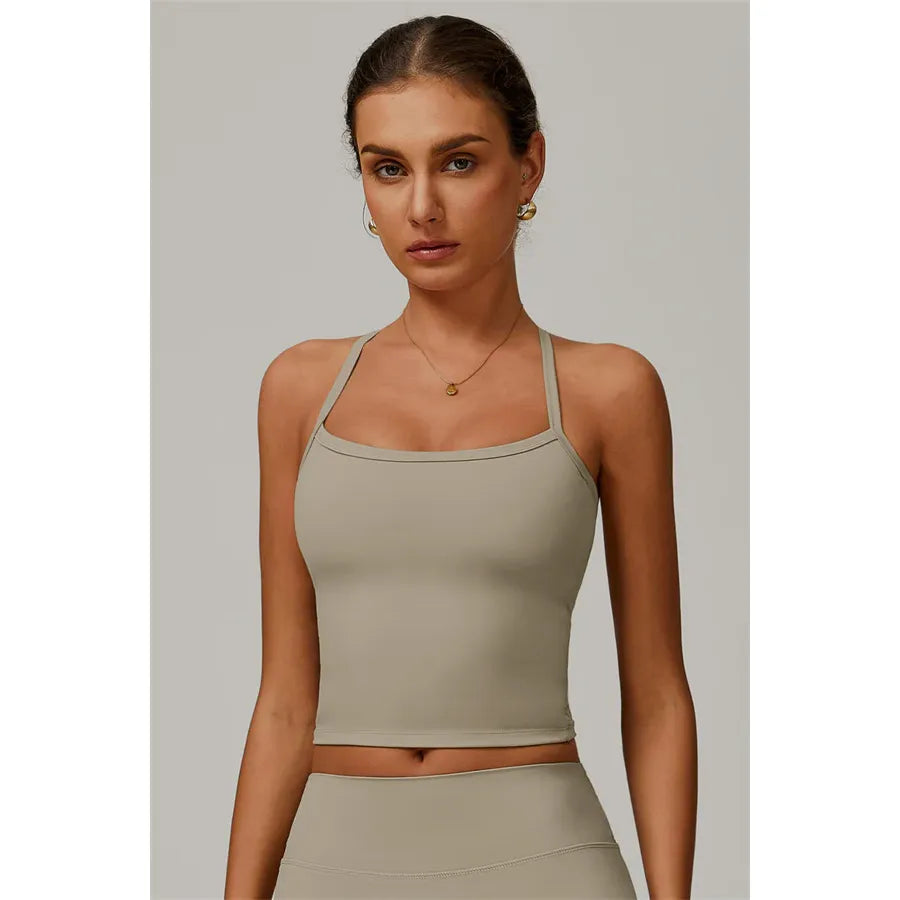 Athens Crop Vest Shorts 2-Piece Set