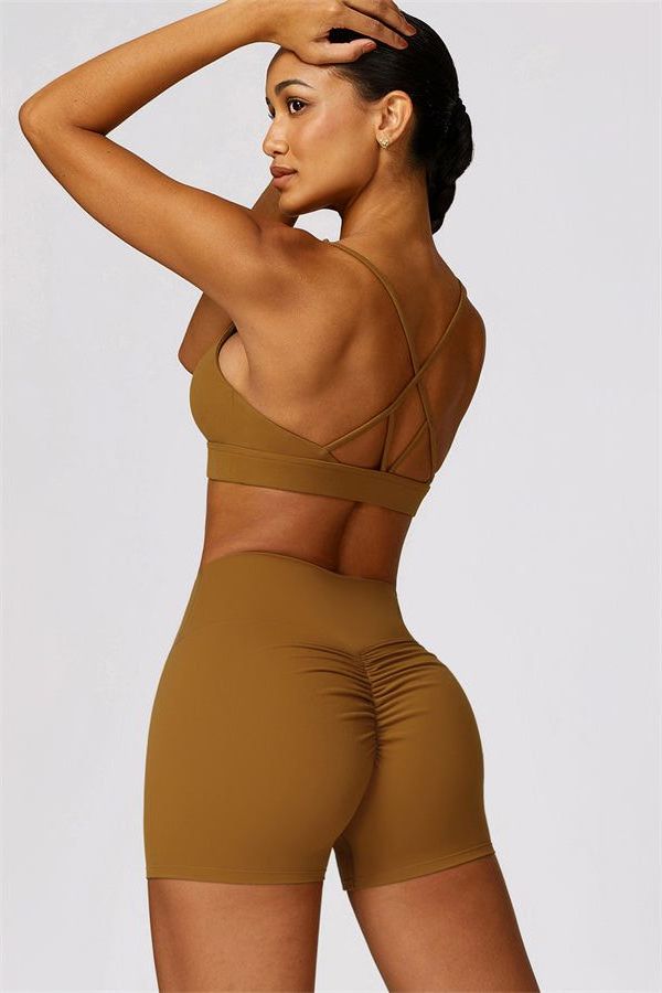 The Scrunch High Waist Shorts