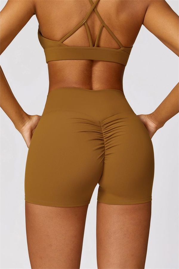 The Scrunch High Waist Shorts