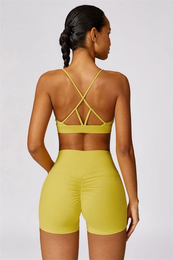The Scrunch High Waist Shorts