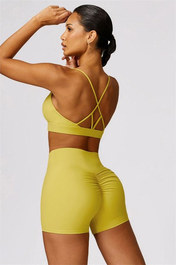 The Scrunch High Waist Shorts