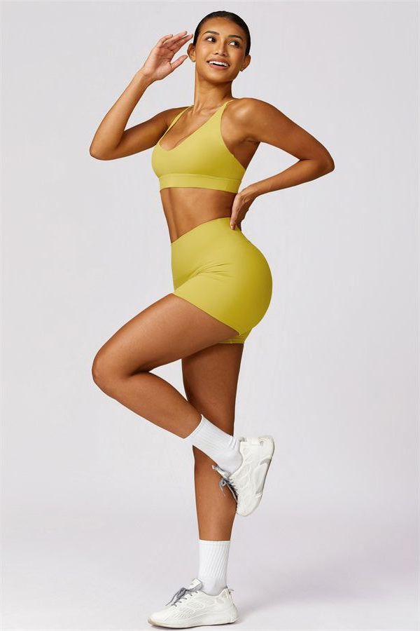 The Scrunch High Waist Shorts
