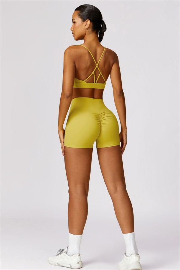 The Scrunch High Waist Shorts