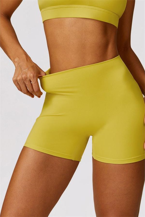 The Scrunch High Waist Shorts