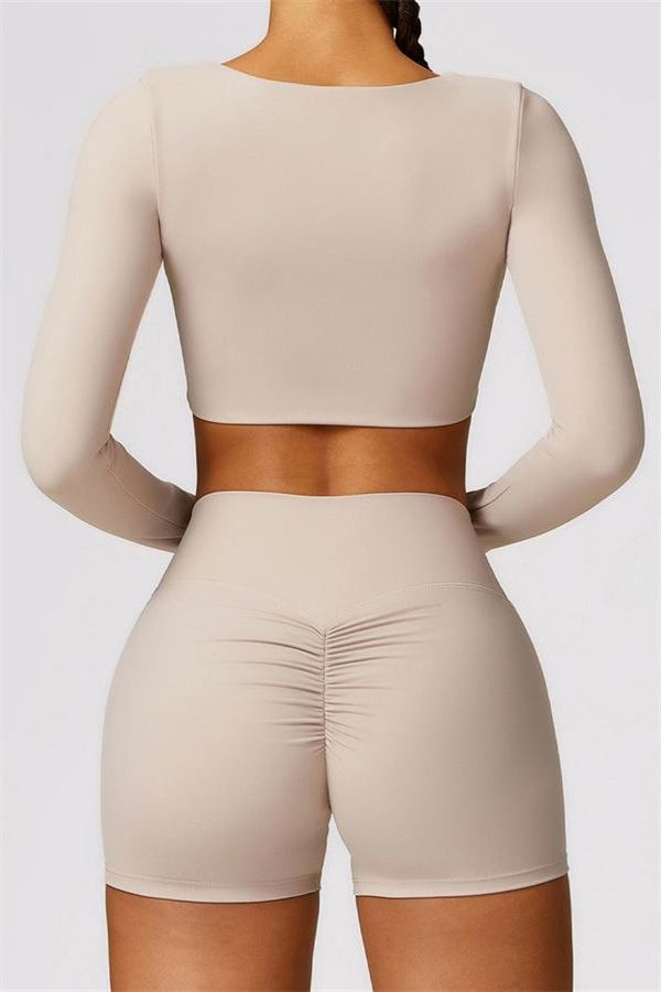 The Scrunch High Waist Shorts