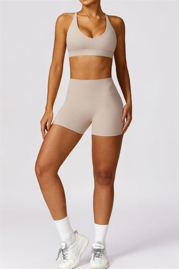 The Scrunch High Waist Shorts