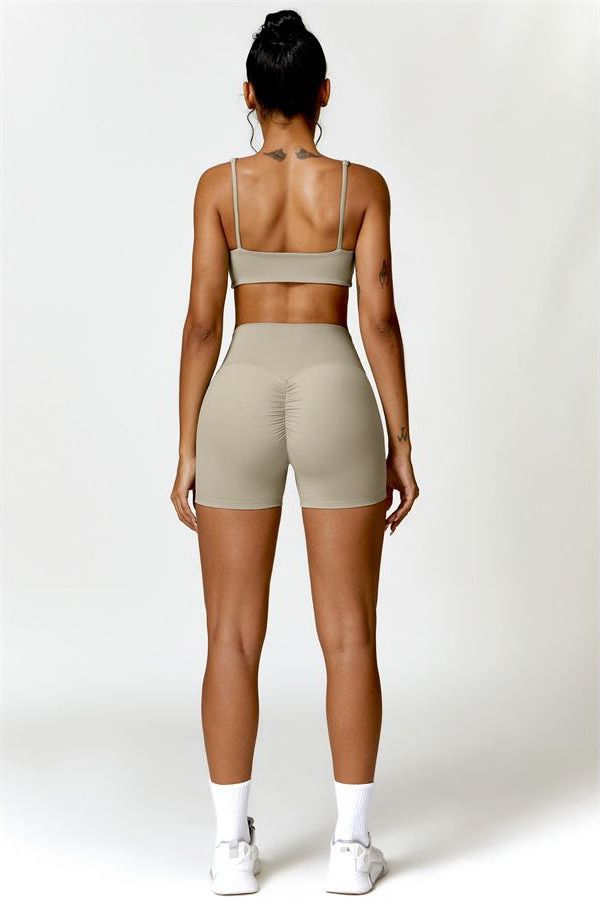 The Scrunch High Waist Shorts