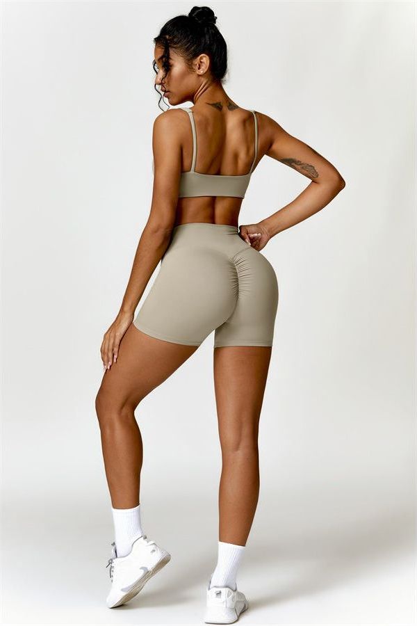 The Scrunch High Waist Shorts