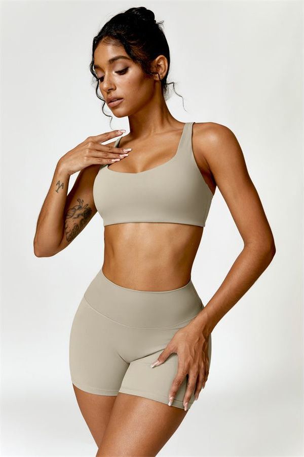 The Scrunch High Waist Shorts