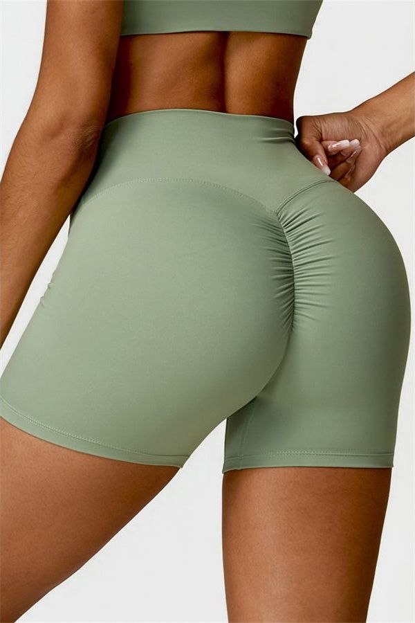 The Scrunch High Waist Shorts