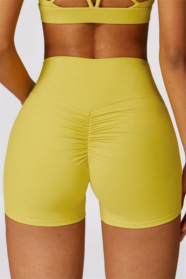 The Scrunch High Waist Shorts