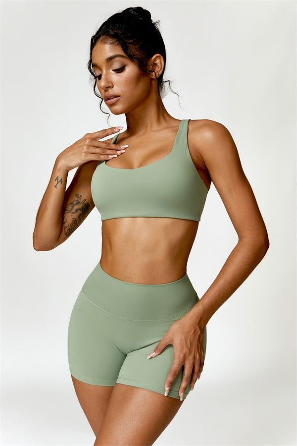 The Scrunch High Waist Shorts