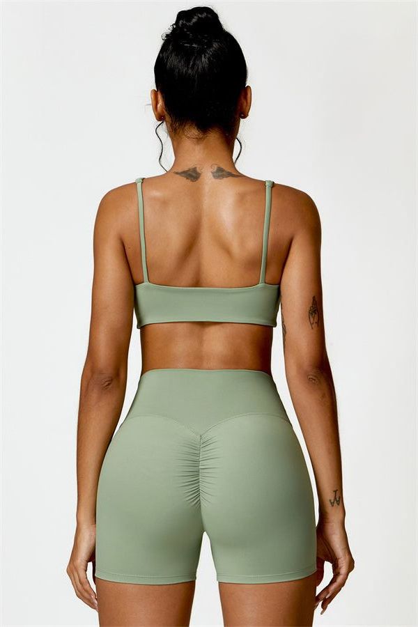 The Scrunch High Waist Shorts