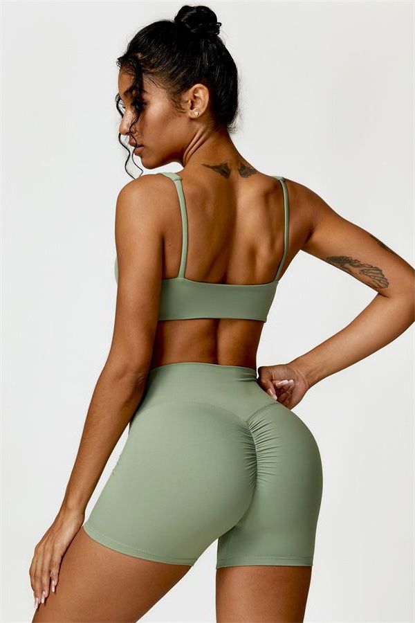 The Scrunch High Waist Shorts
