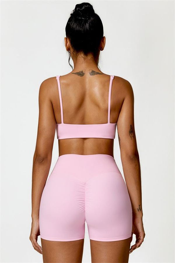 The Scrunch High Waist Shorts