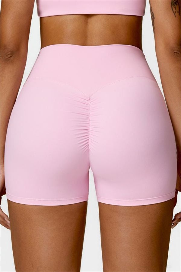 The Scrunch High Waist Shorts