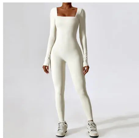 ALICE® Long Sleeve Yoga Outfit for Women (One Piece)