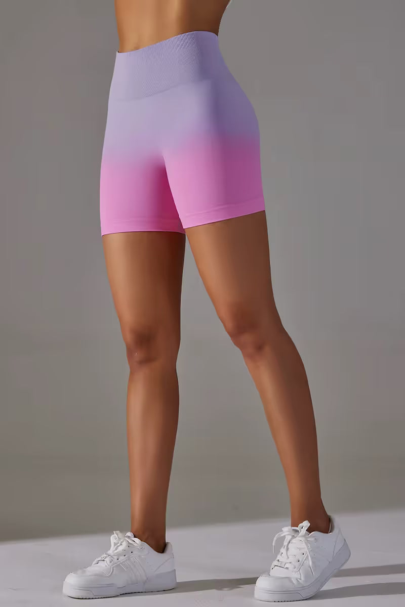 The Gradient High Waist Shorts