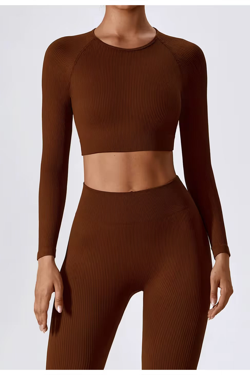 The Clara Long Sleeve Crop Top