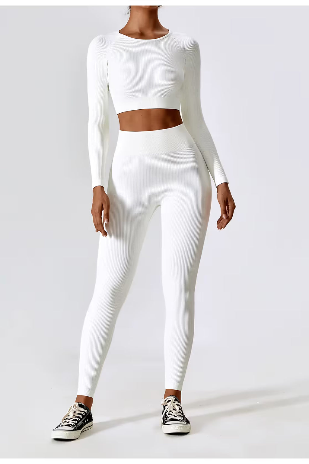 The Clara Long Sleeve Crop Top