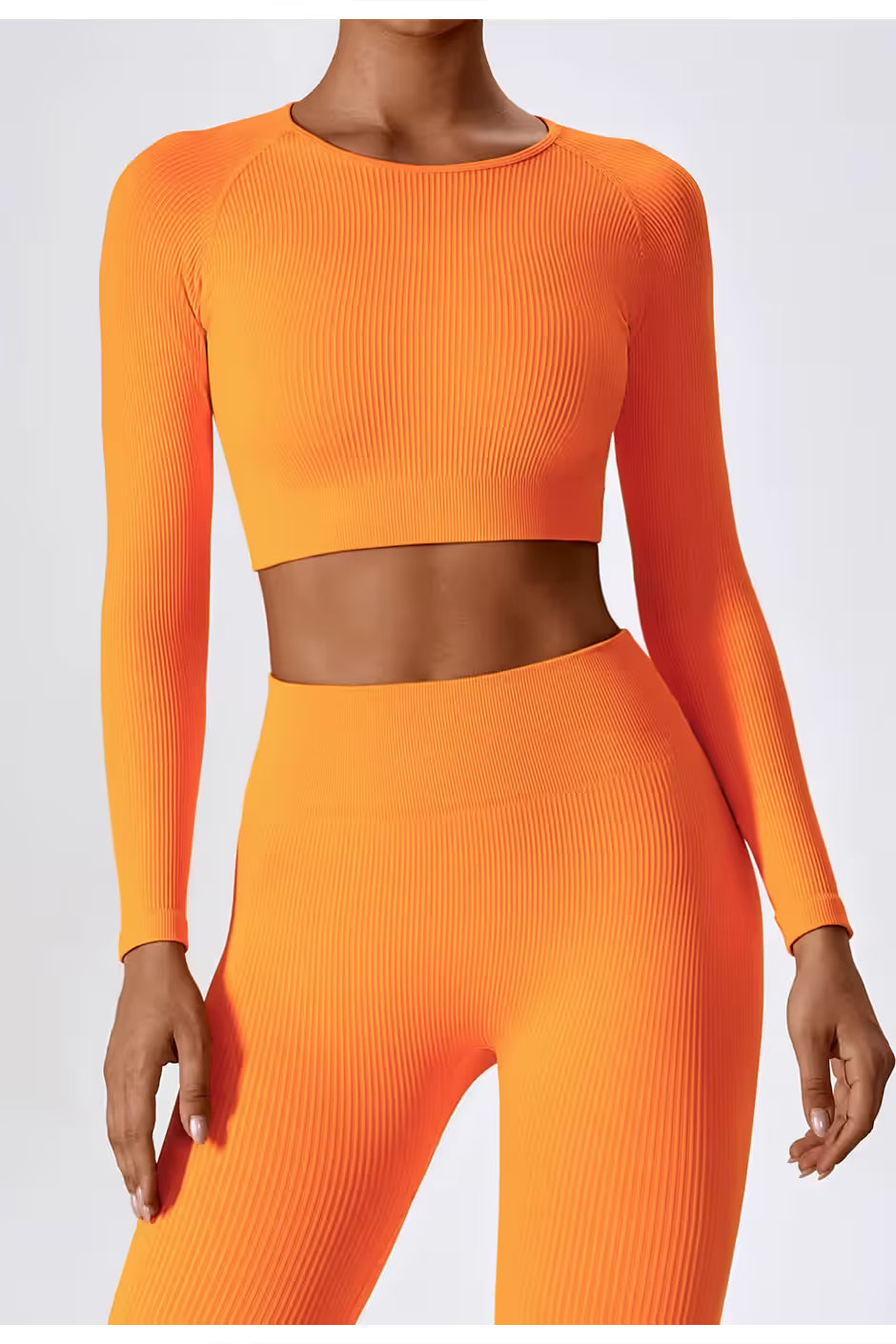 The Clara Long Sleeve Crop Top