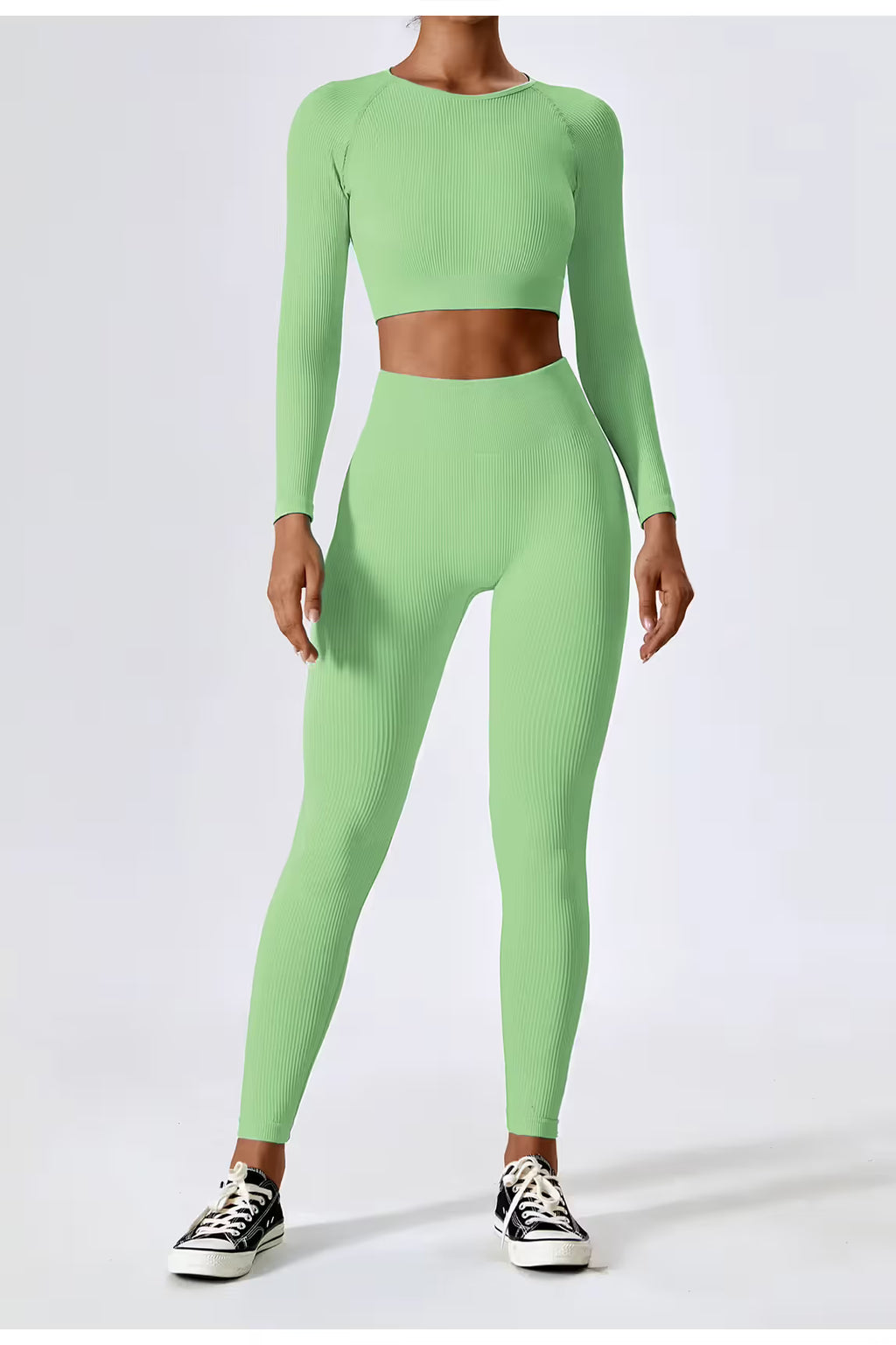 The Clara Long Sleeve Crop Top