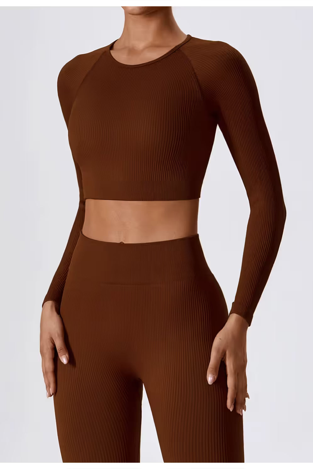 The Clara Long Sleeve Crop Top