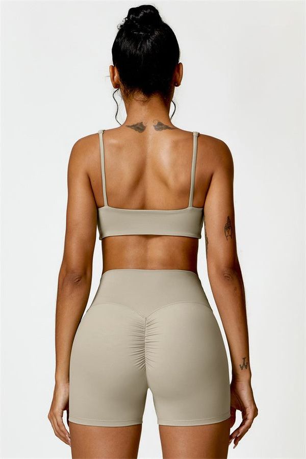 The Scrunch High Waist Shorts
