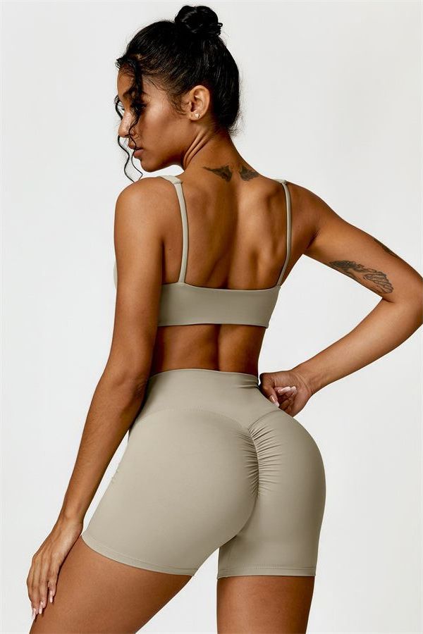 The Scrunch High Waist Shorts