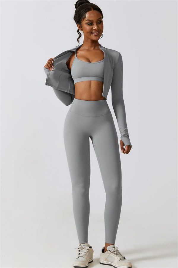 NOVA Jacket Bra Leggings 3-Piece Set