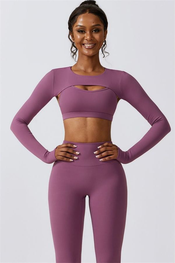 NOVA Crop Top Leggings 2-Piece Set