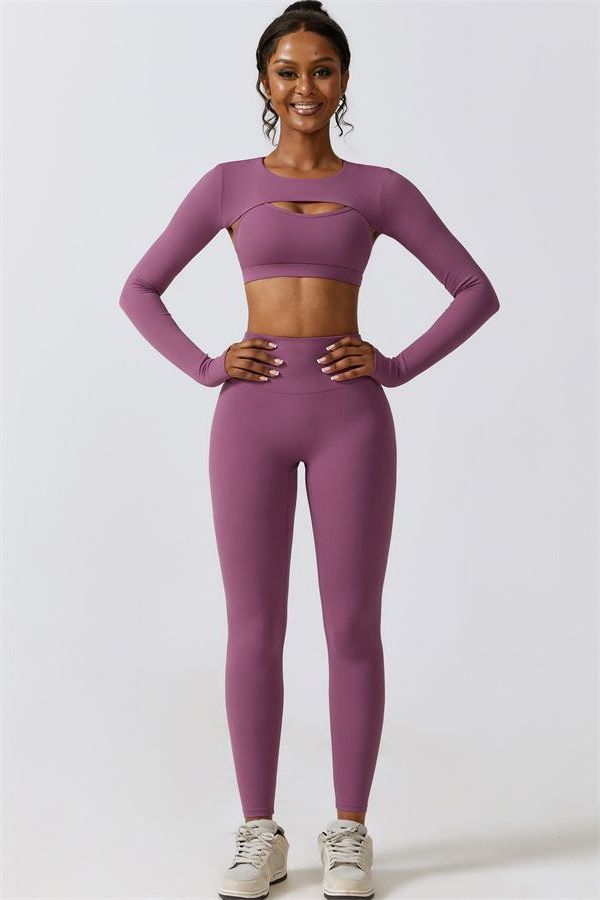 NOVA Crop Top Leggings 2-Piece Set