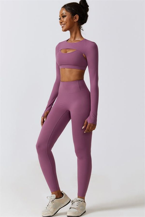 NOVA Crop Top Leggings 2-Piece Set