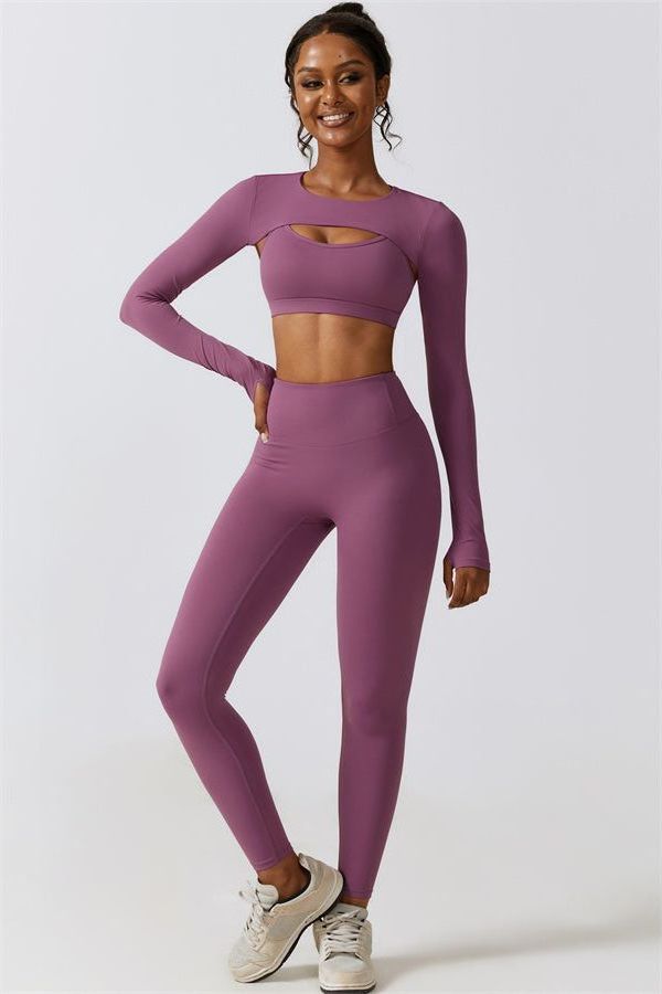 NOVA Crop Top Leggings 2-Piece Set