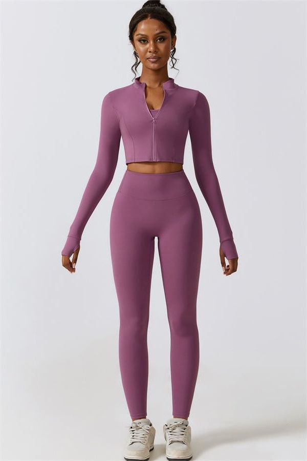 NOVA Jacket Bra Leggings 3-Piece Set