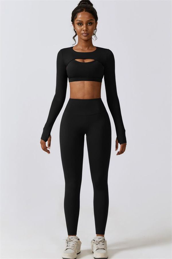 NOVA Crop Top Leggings 2-Piece Set