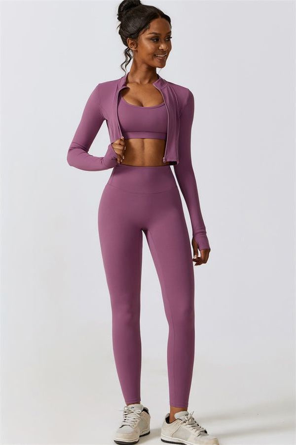 NOVA Jacket Bra Leggings 3-Piece Set