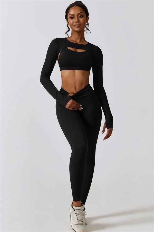 NOVA Crop Top Leggings 2-Piece Set